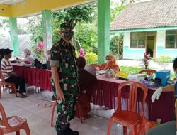 Waspada Penyebaran Virus Covid- 19 wilayah Desa binaan laksanakan Vaksinasi warga