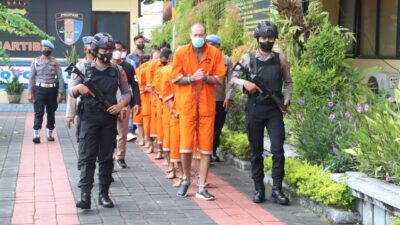 Selama Dua Bulan Ungkap Tindak Pidana Narkoba, Sat Resnarkoba Polresta Denpasar Amankan 54 Tersangka