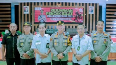 Kejuaraan Pencak Silat Kapolres 2022 Resmi Dimaka, Oleh Kapolres Situbondo
