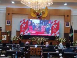 Kasdim 0825 Hadiri Acara Pidato Presiden Tentang RUU APBN 2023 Secara Virtual