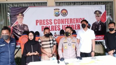 Polres Jember Berhasil Amankan 14 Terduga Pelaku Penyebab Kerusuhan di Silo