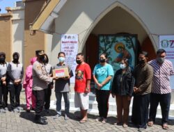 Polres Bondowoso Adakan Kegiatan Bhakti Religi dan Pembagian Sembako