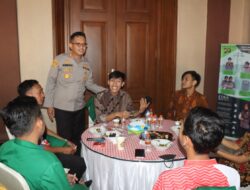 Kapolres Bondowoso Adakan Giat Piramida Dengan Olah Raga Bersama Insan Pers