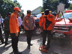 Polres Bondowoso Adakan Apel Siaga Karhutla