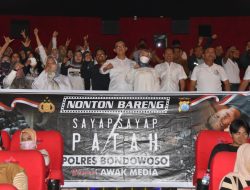 Kapolres Bondowoso Ajak Nonton Bareng Film Sayap Sayap Patah