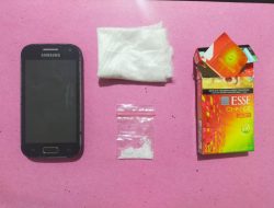 Perangi Narkoba, Unit Reskrim Polsek Wagir Amankan Tersangka Pengguna Sabu-Sabu