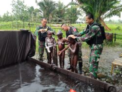 Satgas Satuan Yonif Raider 514/SY/9/2 Kostrad Berbuat Demi Generasi Papua Yang Lebih Baik