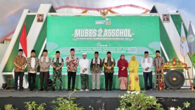 Menkopolhukam, Menag dan Kadensus 88 Didampingi Forkopimda Jatim Hadiri Mubes 2 ASSCHOL Bangkalan