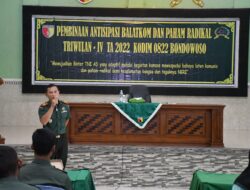 Kodim 0822 Bondowoso Menggelar Kegiatan Pembinaan Antisipasi Bahaya Laten Komunis Dan Faham Radikal