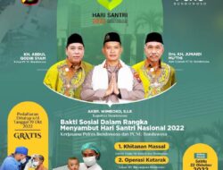 Kapolres Bersama PCNU Bondowoso Menggelar Baksos dan Pelayanan Kesehatan Gratis