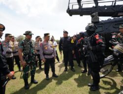 Gelar Pasukan dan Peralatan, Kapolri dan Panglima TNI Ingin KTT G20 Berjalan Sukses