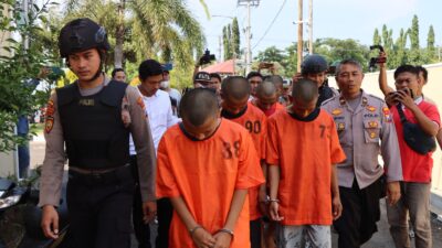 Polres Probolinggo Bekuk Tujuh Tersangka Lakukan Rudapaksa ke Perempuan Dibawah Umur