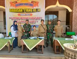 Babinsa Nangkaan Jadi Juri Lomba PBB di SDN Dabasah 01 Bondowoso