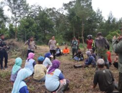 Kapolres bersama BPBD Bondowoso, Meninjau Kondisi Gunung Ijen
