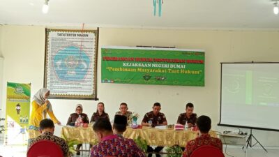 Kasi Intel Kejari Berikan Penyuluhan ke MKKS SMK Kota Dumai