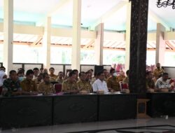 Dandim 0822 Bondowoso Pimpin Rakor Kesiapsiagaan Menghadapi Erupsi Gunung Berapi