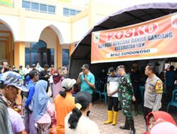 Dandim 0822 Bersama Forkopimda Bondowoso Salurkan Bansos 100 Paket