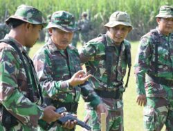 Jaga Ketrampilan dan Militansi Prajurit, Kodim 0822 Bondowoso Gelar Latihan Menembak