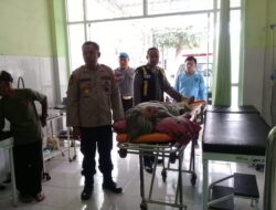 Gerak Cepat Polsek Grujugan Bondowoso Bantu Warga yang Terkena Serangan Jantung