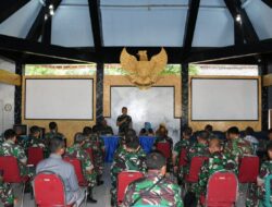 Pesan Dandim 0822, Briefing Salah Satu Kunci Sukses TMMD Kodim Bondowoso