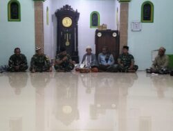 Untuk Kelancaran, Warga Kerang Bersama Satgas TMMD 116 Bondowoso Gelar Istighosah
