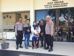 Polres Bondowoso Gandeng Dinsos Berhasil Kembalikan Anak Dibawah Umur Yang Sempat Dikabarkan Hilang