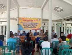 Pemdes Bandilan, Kec. Prajekan Gelar Musdes Penyusunan RKPDes T.A. 2024