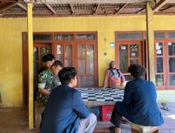 Sambangi Warga Binaan, Berikut Pesan Babinsa Koramil Tapen