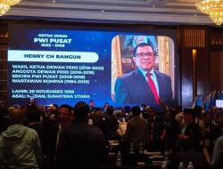 Kongres XXV, Hendri Ch Bangun Resmi Pimpin PWI Pusat Periode 2023-2028