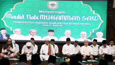 Hadiri Peringatan Maulid, Dandim 0822 Ajak Teladani Sifat Nabi