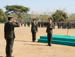 Peringati Hari Kesaktian Pancasila, Yonif Raider 514 Kostrad Gelar Upacara