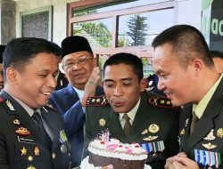 HUT TNI Ke-78, Kodim 0822 dapat surprise dari Polres Bondowoso