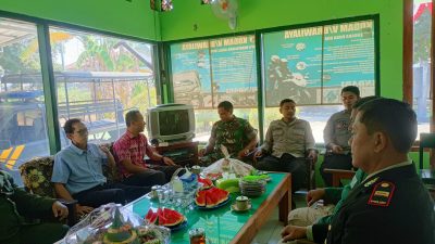 HUT TNI ke 78, Posramil Botolinggo dapat kejutan Kapolsek dan Camat