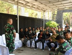 Jalin Sinergitas, Kodim 0822 Ngopi Bareng Media Bondowoso