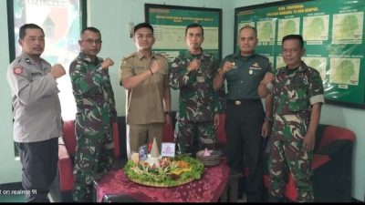 Posramil 0822/15 Ijen dapat kejutan dari Camat dan Polsek