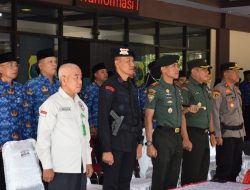 Kasdim 0822 Hadiri Upacara HUT Provinsi Jatim Ke-78 di Pemkab. Bondowoso