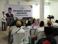 Pererat Hubungan Pusat dan Daerah, H.M. Nasim Khan Serap Aspirasi di Bondowoso