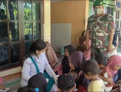 Peran Aktif Babinsa Tarum, Dampingi Posyandu di Desa Binaan