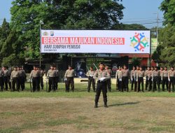 Polres Bondowoso Gelar Upacara Hari Sumpah Pemuda Tahun 2023