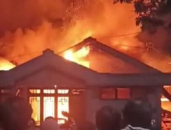 Kebakaran, Si Jago Merah Tewaskan Lansia di Desa Grujugan Cermee