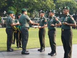 Terima Penghargaan dari Pangkostrad, Letkol Inf Rinto “Semua Prajurit Yonif 514 Ikut Bangga”