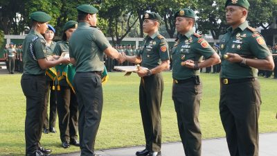 Terima Penghargaan dari Pangkostrad, Letkol Inf Rinto “Semua Prajurit Yonif 514 Ikut Bangga”