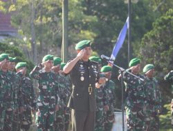 Peringati Hari Juang TNI AD, Dandim 0422/LB Pimpin Ziarah Rombongan Di TMP Pahlawan Liwa.
