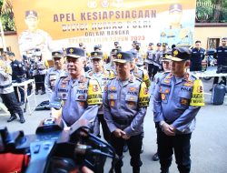 Kadiv Humas Tekankan Beberapa Hal Saat Gelar Apel Kesiapsiagaan Satgas Humas Polri Pengamanan Nataru 2023-2024