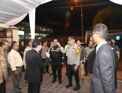 Kapolres Bondowoso Mengecek Perayaan Natal 2023 di Beberapa Gereja