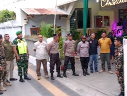 Sinergitas Kodim 0822 Dan Instansi Terkait Dalam Pengamanan Ibadah Malam Natal 2023