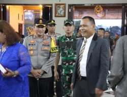 Pam Nataru, Dandim dan Kapolres  Lampung Barat Patroli Bersama