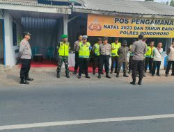 Sinergi TNI POLRI, Babinsa Koramil 0822/11 turut pantau libur Nataru