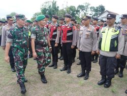 Dandim 0822 bersama 153 personel apel pasukan Pam RI 1