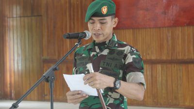 Dandim 0422/LB pimpin Korp Raport anggota pindah satuan